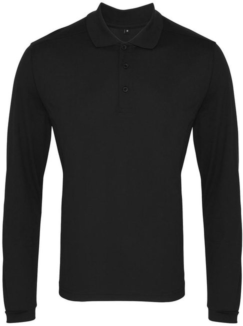 Premier - Long Sleeve Coolchecker® Piqué Polo Shirt