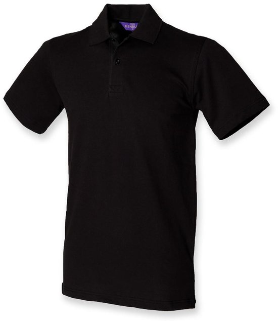 Henbury - Unisex Stretch Cotton Piqué Polo Shirt