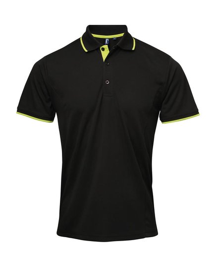 Premier - Contrast Coolchecker® Piqué Polo Shirt