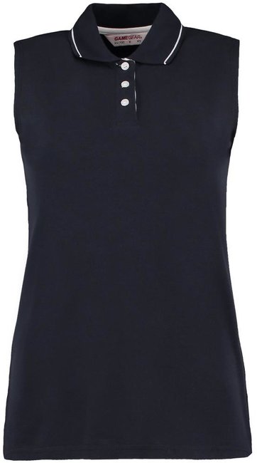 Gamegear - Ladies Proactive Sleeveless Cotton Piqué Polo Shirt