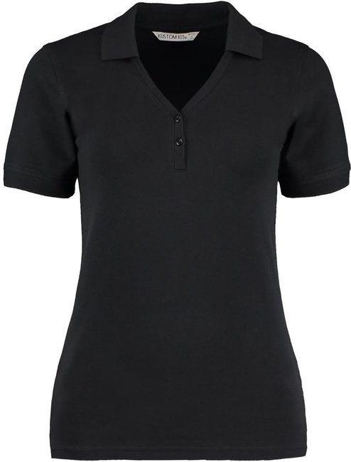 Kustom Kit - Sophia Comfortec® V Neck Polo Shirt