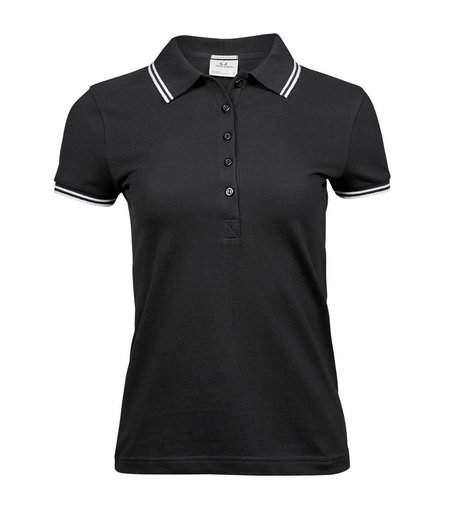 Tee Jays - Ladies Luxury Stretch Tipped Polo Shirt